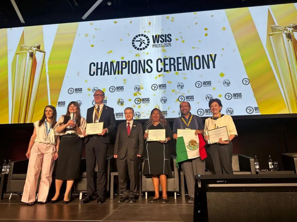 Centro Público de Formación en IA de la ATDT obtiene el reconocimiento internacional WSIS Champion 2026