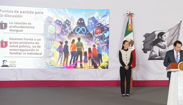 México definirá reglas para el uso de celulares en escuelas y redes sociales para menores