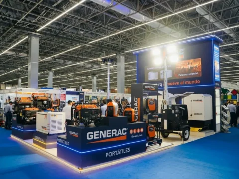 Generador Guardian de 26 kW que Generac comenzó a fabricar en México.