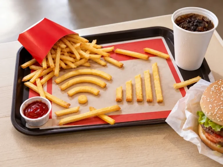Comida rápida, Wi-Fi desigual: McDonald’s alcanza casi 9 veces la velocidad de Starbucks
